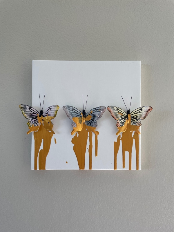 Golden metamorphosis by artist Katie Schmidt